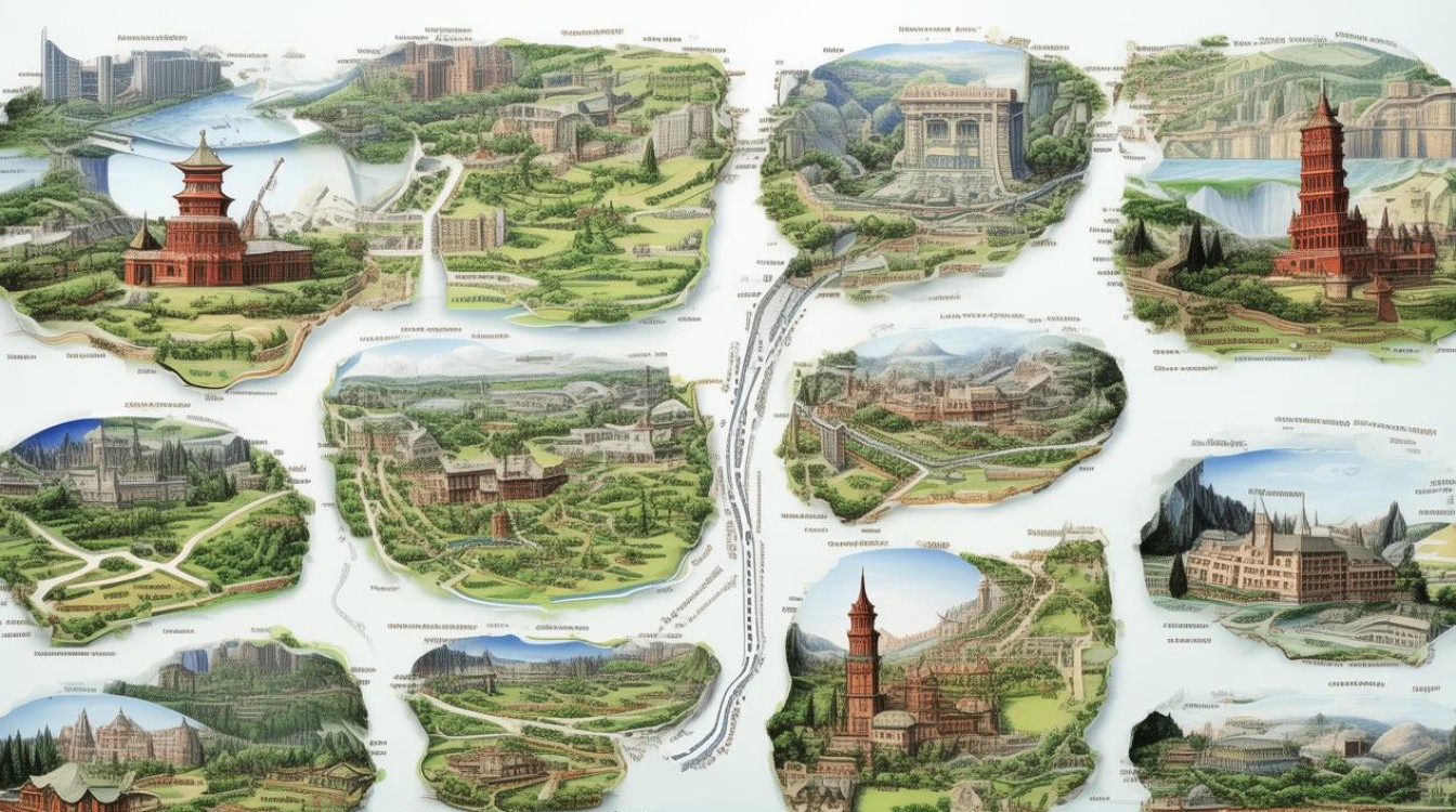 岳阳旅游景点地图