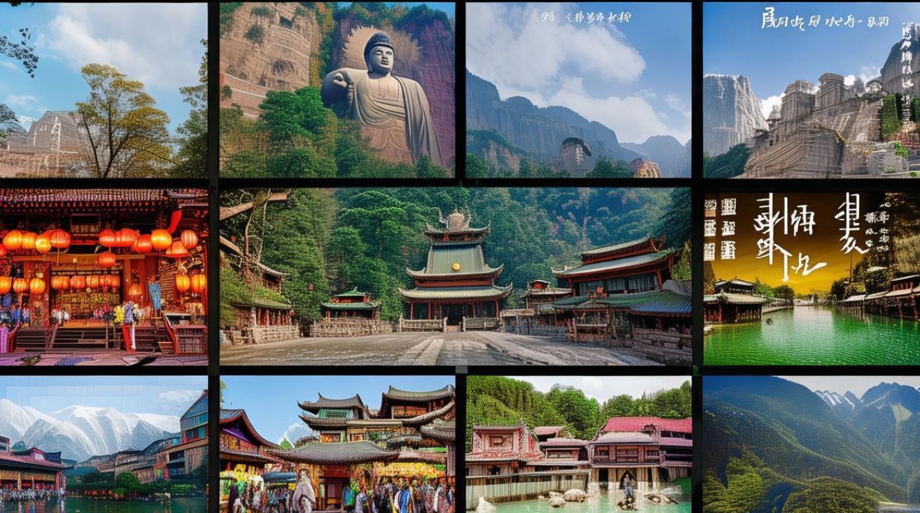 四川所有旅游景点