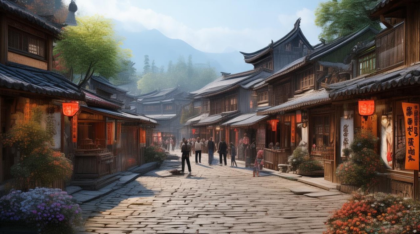 嵩口古镇景点介绍