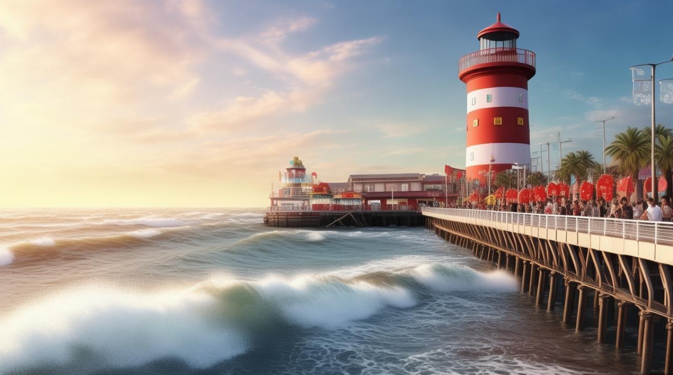 青岛栈桥附近的景点