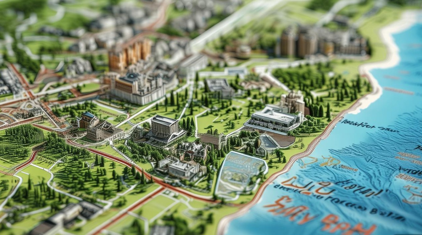 大连景点地图全图