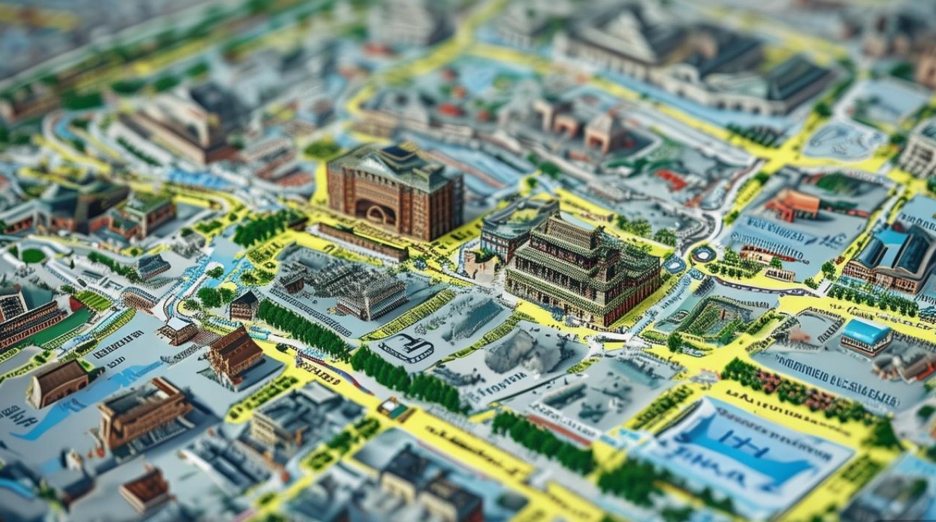 西安景点地图分布图 西安景点地图分布图