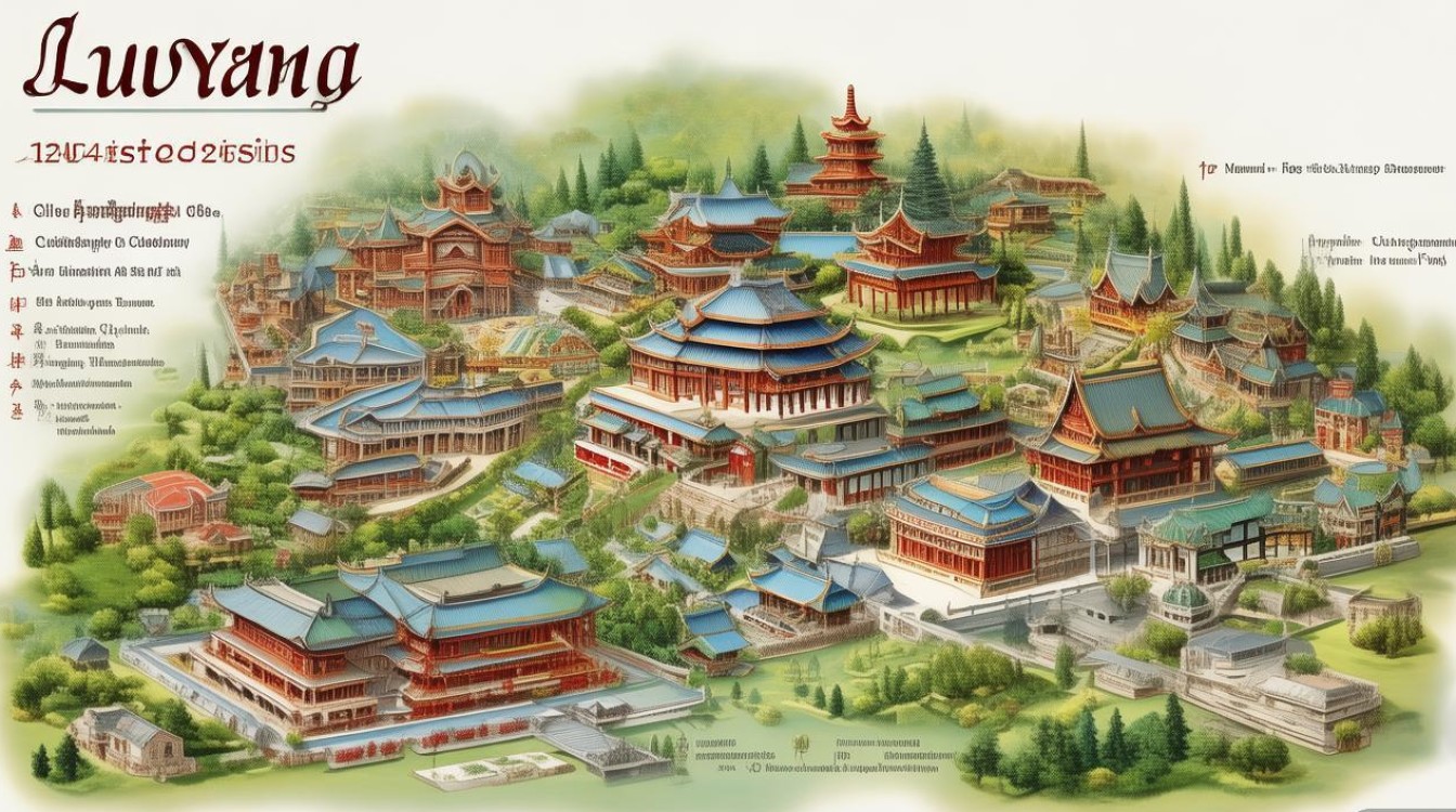 洛阳旅游景点地图