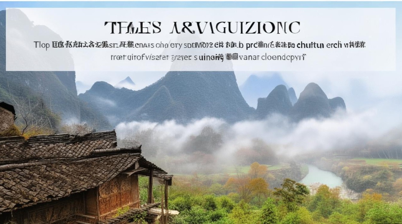 贵州有什么旅游景点