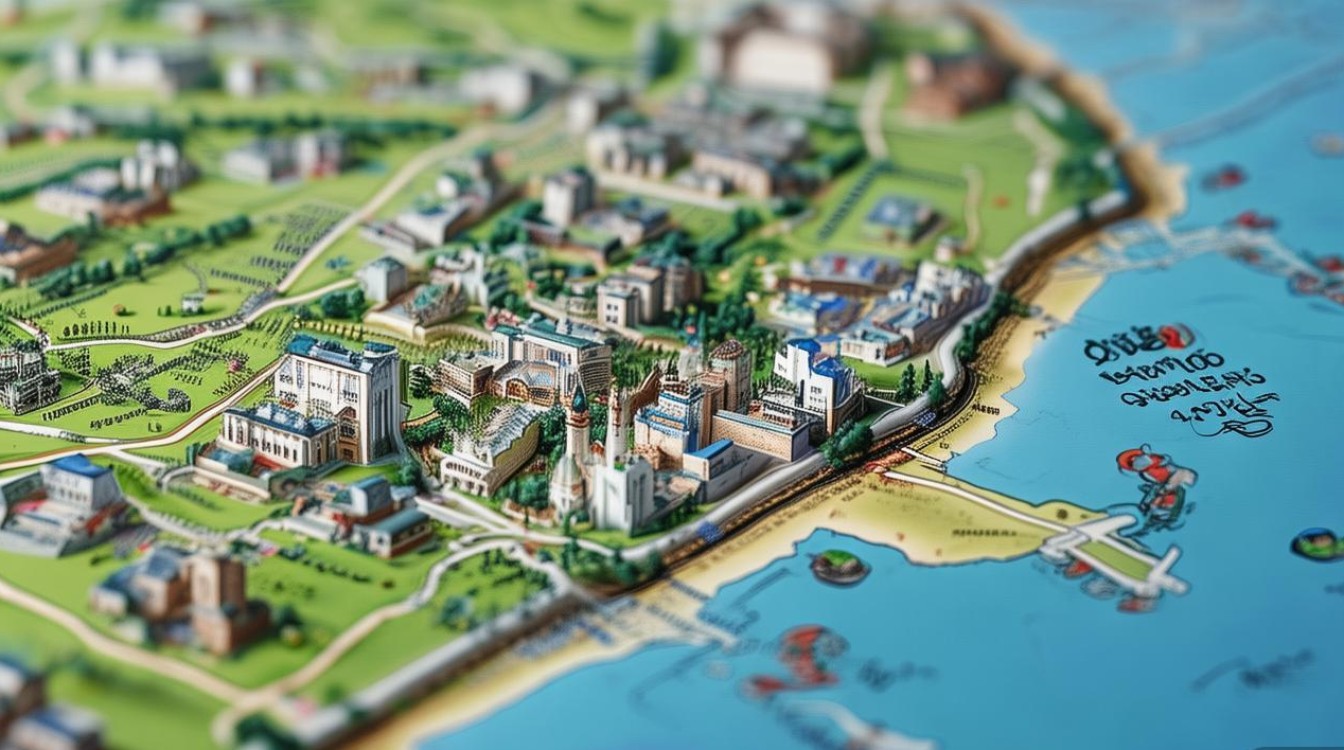 青岛景点分布地图 青岛景点分布地图