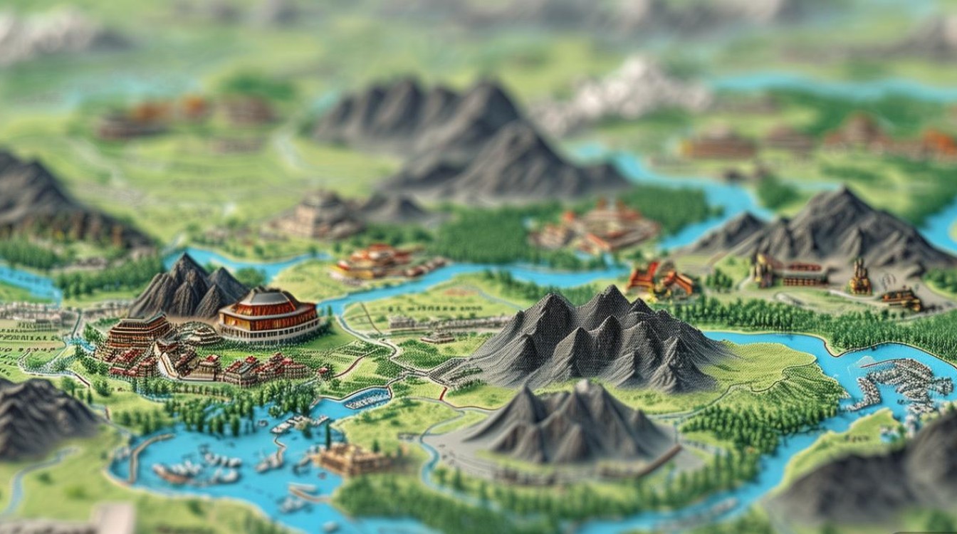 四川旅游景点地图