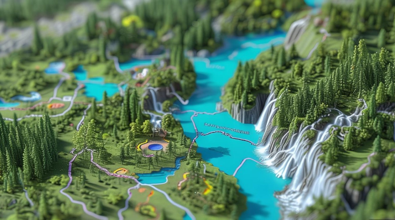 九寨沟路线图景点 九寨沟路线图景点