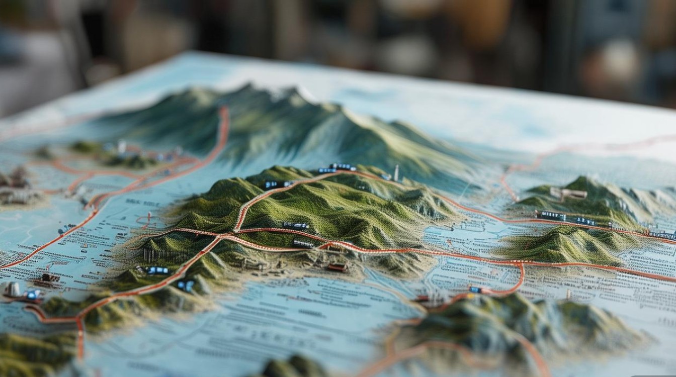 泰山路线图和景点详细