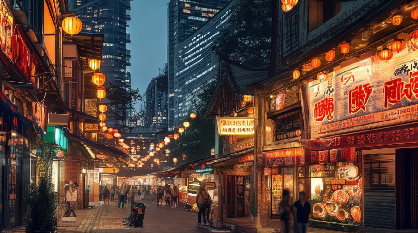 成都适合晚上逛的景点