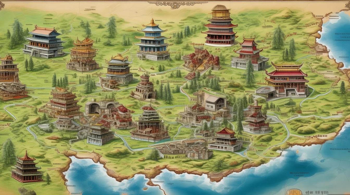 山西旅游景点地图分布