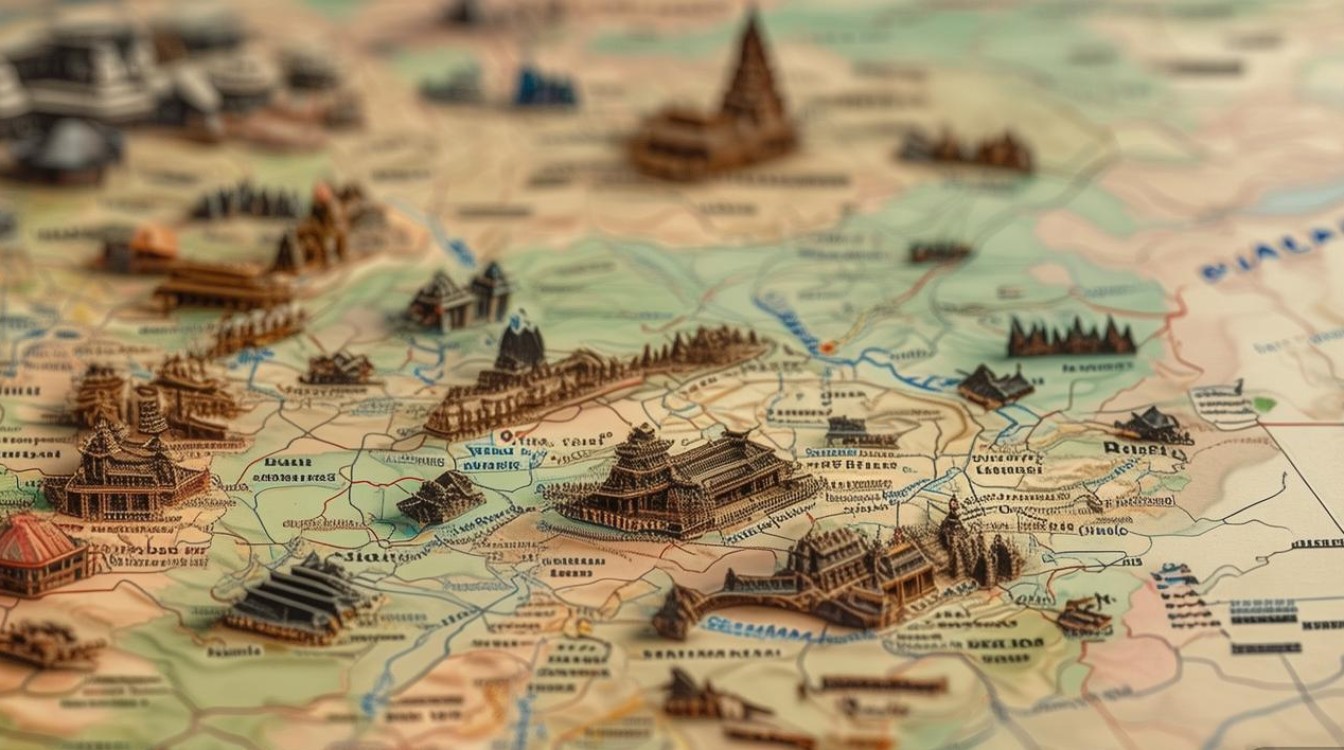 陕西旅游地图景点地图 陕西旅游地图景点地图