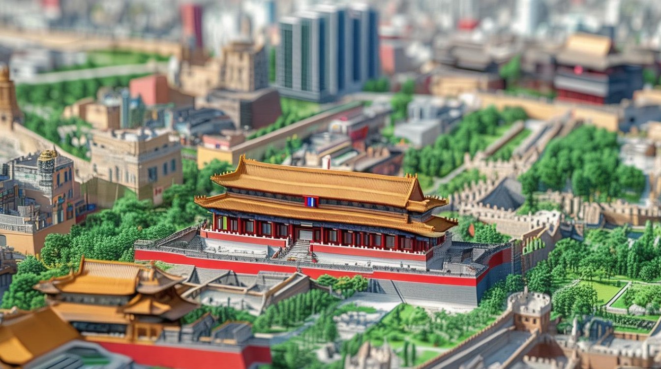 北京各大景点分布图