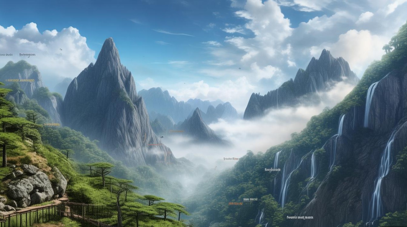 三清山主要景点 三清山主要景点