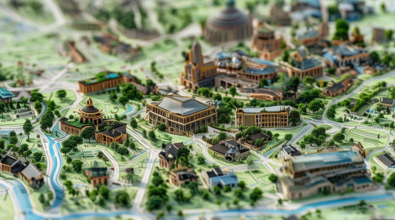 成都景点分布图