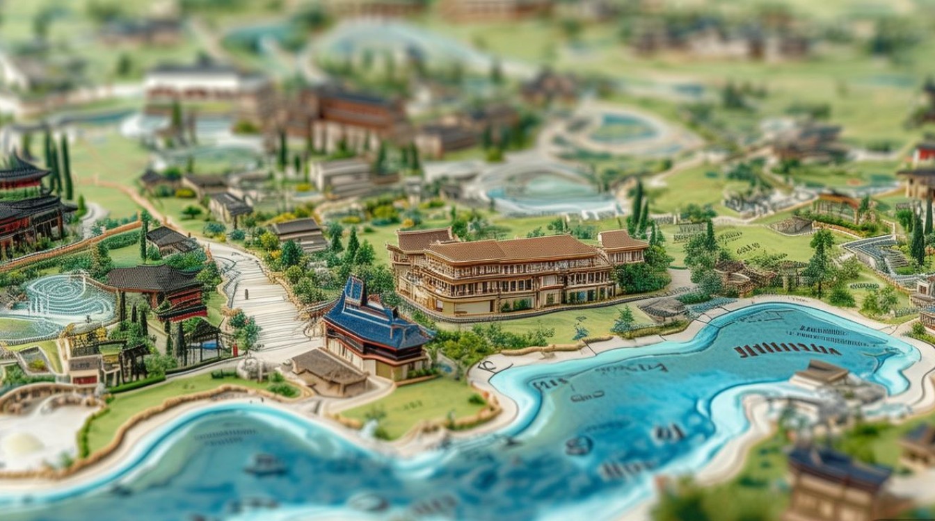 丽江景点分布图