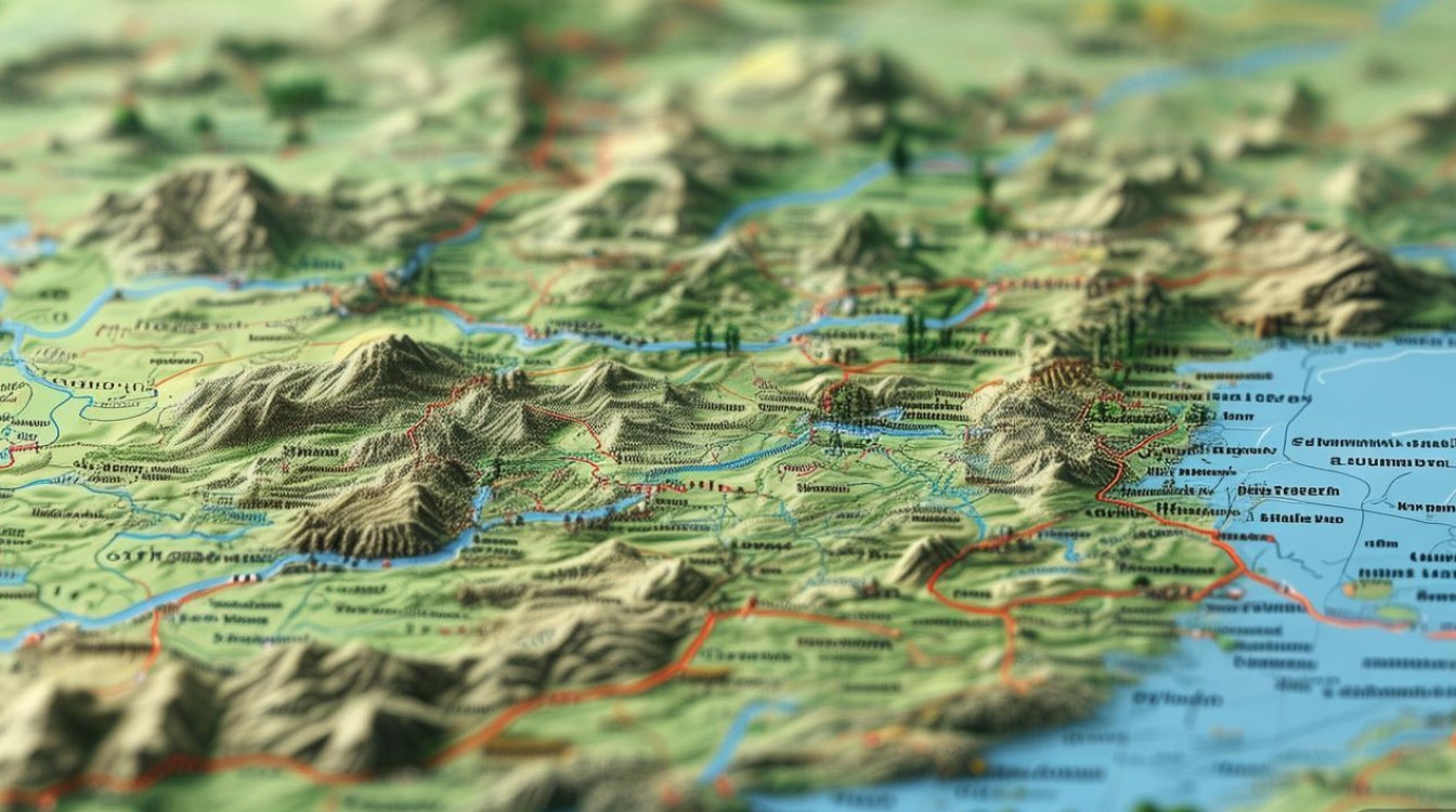 贵州景点分布图