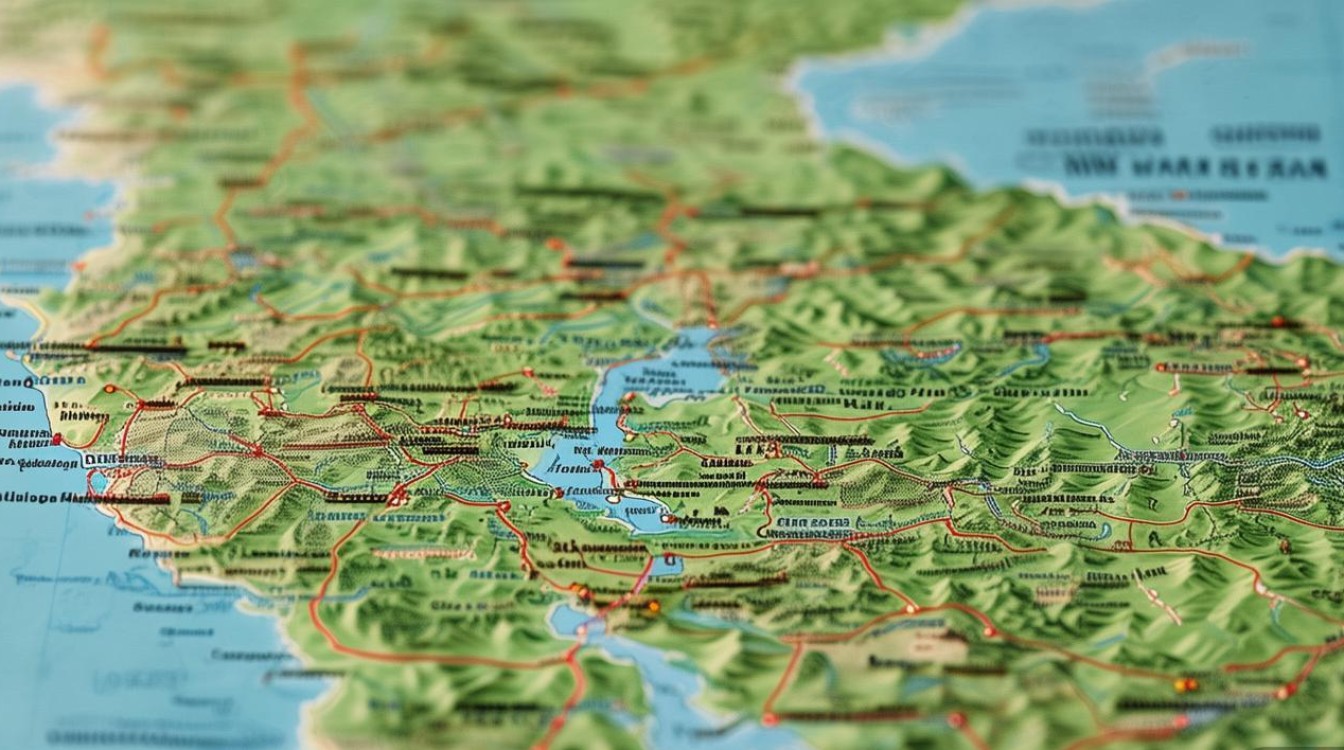 贵州景点分布图