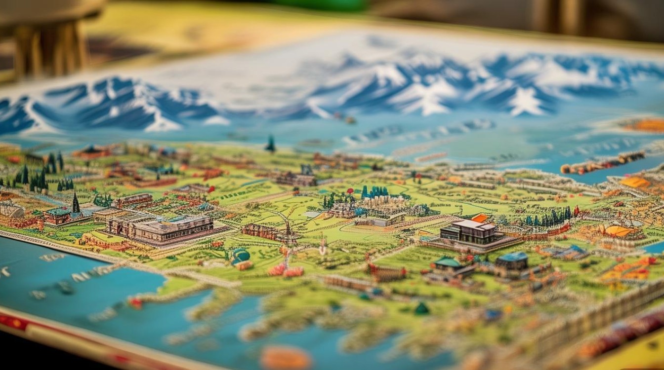 新疆旅游景点分布图