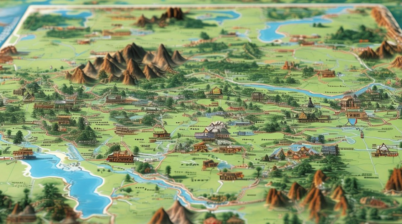 江西旅游景点分布图