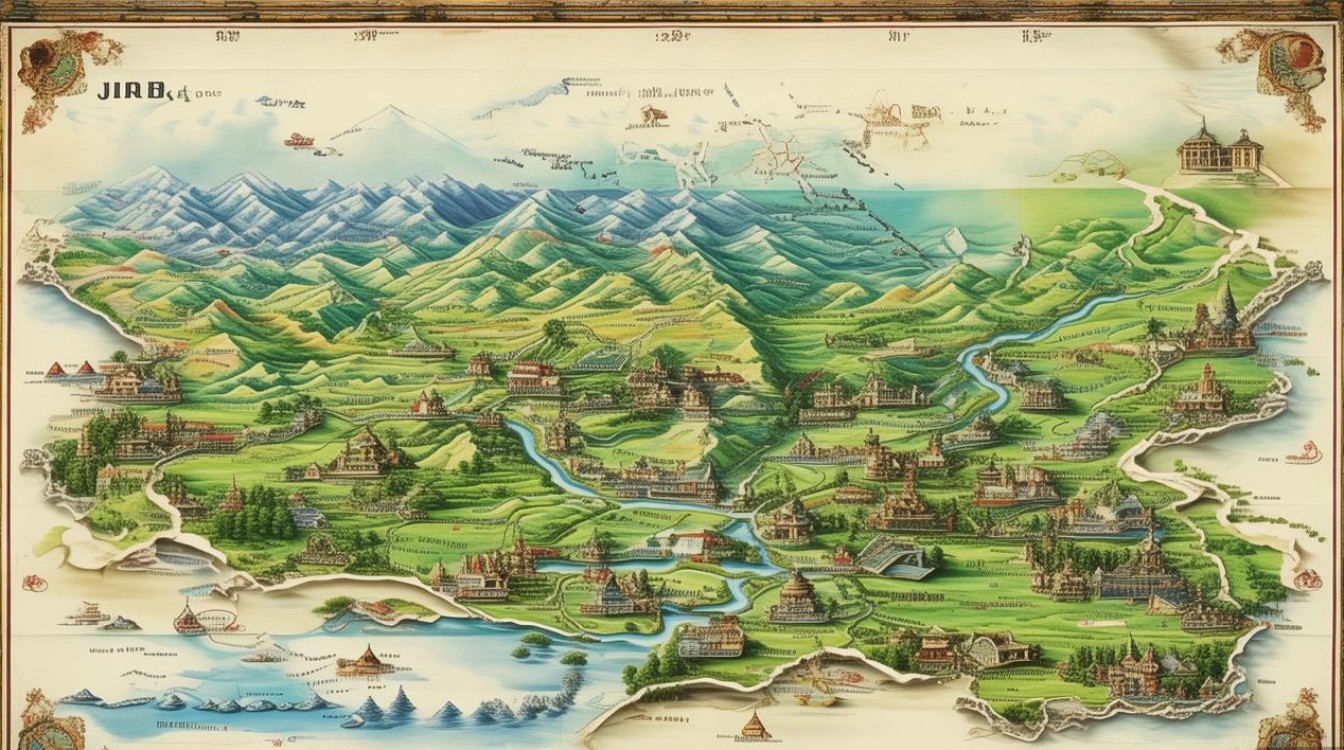 江西旅游景点分布图