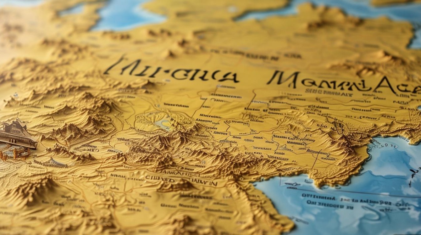 内蒙古旅游景点地图